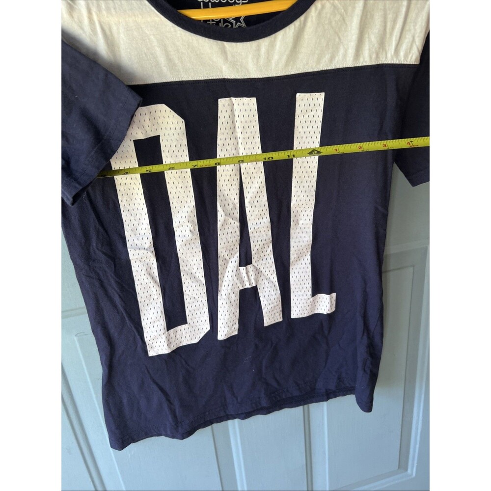 Dallas Cowboys Her Style Navy Vixen Fashion Jersey  T-Shirt MED